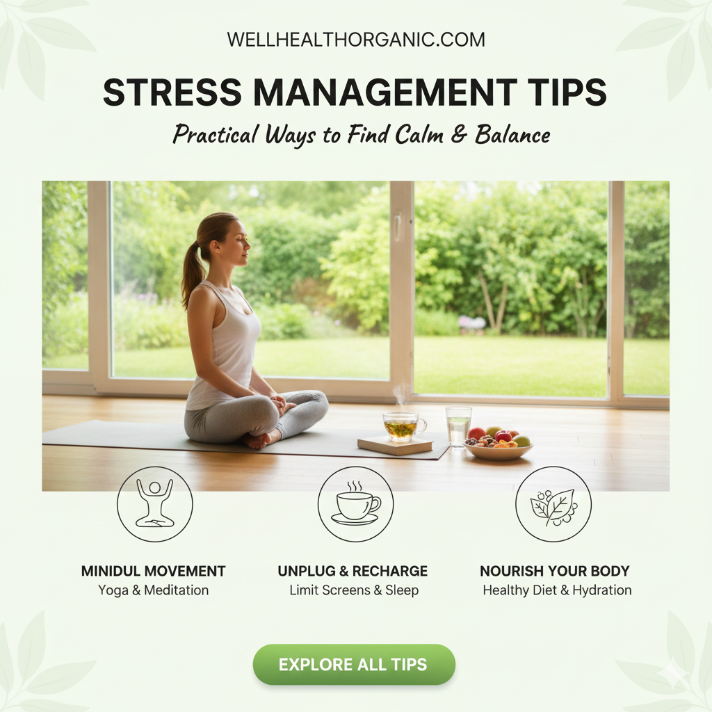 stress managment tips wellhealthorganic